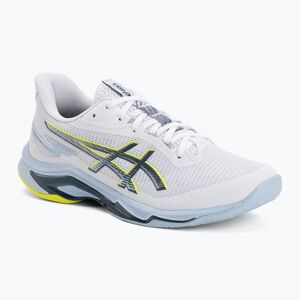Férfi cipők ASICS Netburner Ballistic FF 4 white/raw indigo (Netburner Ballistic FF 4 1051A088-103) kép
