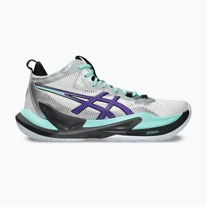 Férfi röplabda cipő ASICS Metarise 2 white/radiant amethyst (Metarise 2 1051A104-100) kép