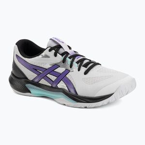 Férfi röplabda cipő ASICS Gel-Tactic 13 concrete/radiant amethyst (Gel-Tactic 13 1071A114-022) kép