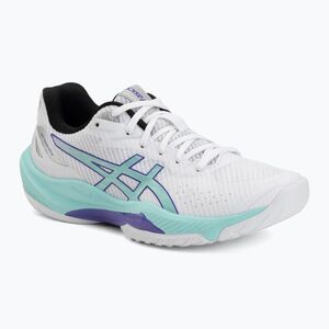 Női röplabda cipő ASICS Beyond FF 2 white/illuminate mint (Beyond FF 2 1072A132-101) kép