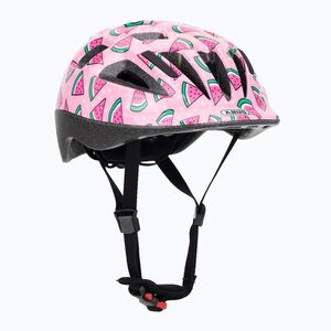 Gyerek kerékpáros sisak ABUS Smooty 2.0 pink watermelon (Smooty 2.0 81854) kép