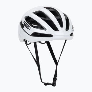 Kerékpáros sisak ABUS Taipan shiny white (Taipan 44633) kép