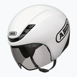 Kerékpáros sisak ABUS Gamechanger TT 1.1 shiny white (Gamechanger TT 1.1 40961) kép