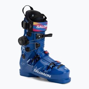 Férfi síbakancs Salomon S/Pro Alpha C BOA 130 race blue/white/equipe red (S/Pro Alpha C Boa 130 L49297700) kép