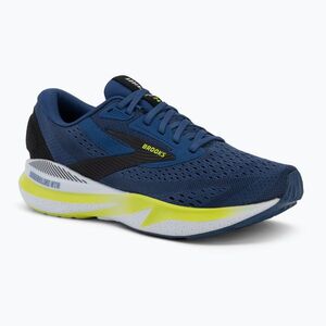 Férfi futócipő Brooks Adrenaline GTS 24 navy peony/black/acid lime (Adrenaline GTS 24 1104371D425) kép