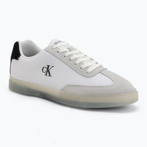 Férfi cipők Calvin Klein HM0HM02126 Low Prof Cupsole Ny-Su bright white/black (Low Prof Cupsole Ny-Su HM0HM0212601W) kép