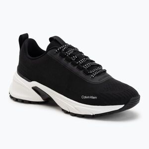Férfi cipők Calvin Klein HM0HM02151 Hike Runner Laceup Knit ck black (Hike Runner Laceup Knit HM0HM02151BEH) kép