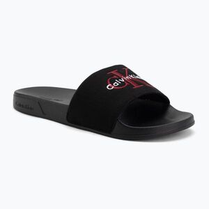 Férfi papucsok Calvin Klein YM0YM01393 Ess black/rhubarb (Ess YM0YM013930KQ) kép