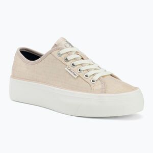 Női cipők Calvin Klein HW0HW02970 Vulc Flatf Laceup Ripst whisper pink/key largo (Vulc Flatf Laceup Ripst HW0HW029700J9) kép