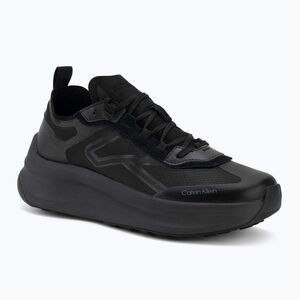 Férfi cipők Calvin Klein HM0HM02160 Chunky Run Laceup Ck Stripe triple black (Chunky Run Laceup Ck Stripe HM0HM021600GJ) kép