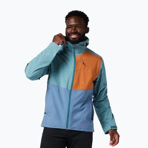 Férfi softshell dzseki Cotopaxi Impermeo 3L Hooded Shell everglade and steel blue (Impermeo 3L Hooded Shell S25480M1227-EGSP) kép