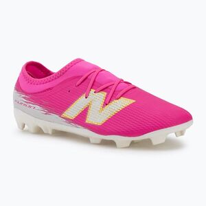 Gyerek focicipő New Balance Furon Team V8 FG pink heat/sea salt/gold metallic (Furon Team V8 FG YF3F6WF) kép