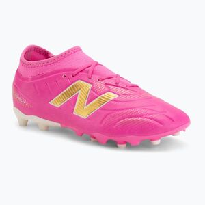 Gyerek focicipő New Balance Tekela Team V5 pink heat/metallic gold/pink satin (Tekela Team V5 YT3FL6OG) kép
