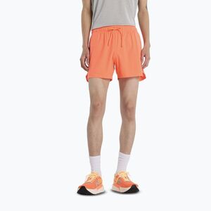 Férfi rövidnadrág New Balance RC Seamless 5" tangerine heat (RC Seamless 5" MS41286AAE) kép