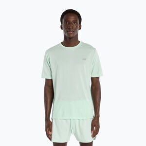 Férfi póló New Balance Athletics Run cosmic jade heather (Athletics Run MT41253AB8) kép
