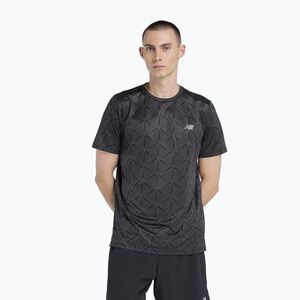 Férfi póló New Balance Essentials Printed T black (Essentials Printed T MT6116OHBK) kép