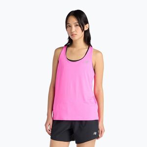 Női futópóló New Balance Sport Essentials Tank pink heat (Sport Essentials Tank WT41220AAB) kép