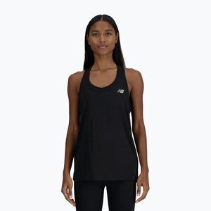 Női futópóló New Balance Sport Essentials Tank black/white (Sport Essentials Tank WT41220BK) kép
