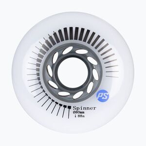 Görkorcsolya kerekek Powerslide Spinner 80 mm/88A 4 pcs. white (Spinner 905515) kép
