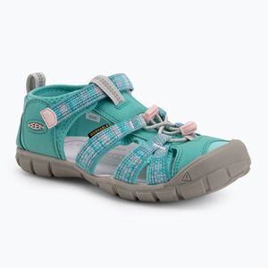 Gyerek szandálok KEEN Seacamp II CNX bright aqua/giggle pink (Seacamp II CNX 1030815) kép