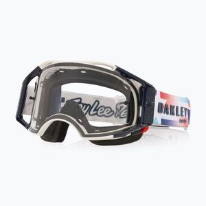 Kerékpáros szemüveg Oakley Airbrake MTB Troy Lee Designs ice white/clear (Airbrake MTB OO7107-32) kép