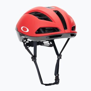 Kerékpáros sisak Oakley Velo Stelvio EU black/red pro (Velo Stelvio EU FOS902168) kép