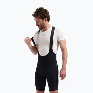 Férfi kerékpáros rövidnadrág Rogelli Essential II Bib Short black (Essential II Bib Short RC1200008) kép