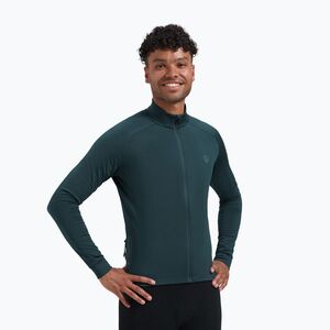 Férfi kerékpáros hosszú ujjú póló Rogelli Essential II blue (Essential II RC1010001) kép