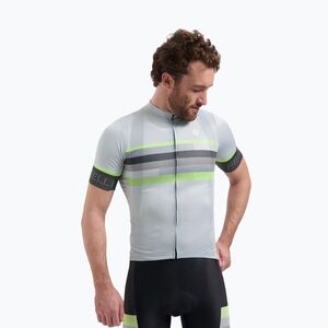 Férfi kerékpáros mez Rogelli Hero II grey/lime (Hero II RC1000005) kép