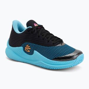 Kosárlabda cipők Under Armour Curry Splash 26 black/blue blur/blaze orange (Curry Splash 26 6006285-003) kép