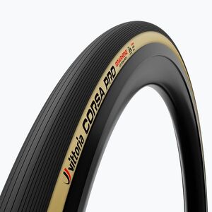 Kerékpár gumiabroncs Vittoria Corsa Pro G2.0 TLR 700 x 28C black/beige (Corsa Pro G2.0 TLR 11A.00.389) kép