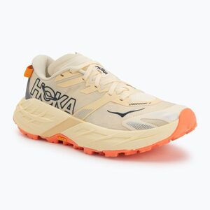 Női futócipő HOKA Speedgoat 7 vintage yellow/neon flame (Speedgoat 7 1171929-VWN) kép