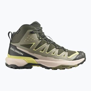 Férfi túracipő Salomon X Ultra 360 Edge Mid GTX olive night/aloe (X Ultra 360 Edge Mid GTX L49098600) kép