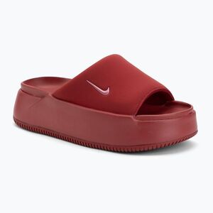 Női papucsok Nike Calm Elevation team crimson/peony (Calm Elevation HJ5601-602) kép