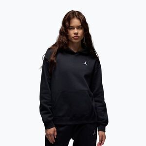 Női pulóver Jordan Brooklyn Fleece Hoodie fekete/fehér (Jordan Brooklyn Fleece Hoodie FV7071-010) kép