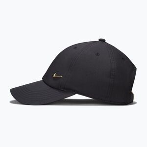 Gyerek baseballsapka Nike Dri-FIT Club black/flt gold (Dri-FIT Club FB5064-011) kép