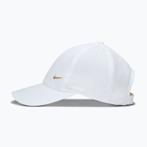 Gyerek baseballsapka Nike Dri-FIT Club white/flt gold (Dri-FIT Club FB5064-101) kép
