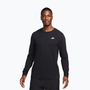 Férfi hosszú ujjú póló Nike Sportswear Club black/white (Sportswear Club AR5193-010) kép