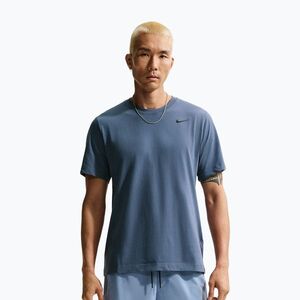 Férfi póló Nike Dri-Fit diffused blue/black (Dri-Fit AR6029-493) kép