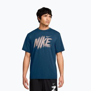 Férfi póló Nike Hyverse Dri-Fit UV Top blue force/still red (Hyverse Dri-Fit UV Top HV0381-415) kép