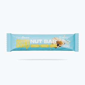 Fehérjeszelet GymBeam ASAP Nut Bar 40 g coconut (ASAP Nut Bar 106975) kép
