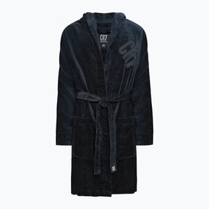 Férfi köntös CR7 Bathrobe black (Bathrobe 300-8740-93-900) kép