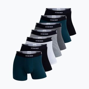 Férfi boxeralsó CR7 Basic Trunk 7 pairs 2821 multicolor (Basic Trunk 7-pack 300-8127-49-2821) kép