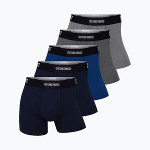 Férfi boxeralsó CR7 Basic Trunk 5 pairs 2344 multicolour (Basic Trunk 5-pack 300-8125-49-2344) kép