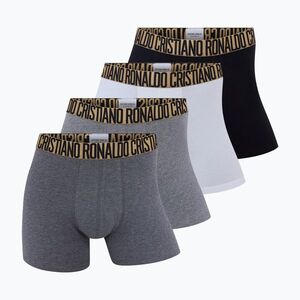 Férfi boxeralsó CR7 Basic Trunk 4 pairs 2504 multicolor (Basic Trunk 300-8104-49-2504) kép