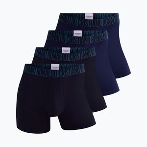 Férfi boxeralsó CR7 Basic Trunk 4 pairs 2512 multicolor (Basic Trunk 300-8104-49-2512) kép