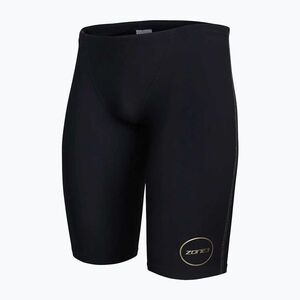 Férfi úszó jammer ZONE3 FINA Approved Performance Gold black/gold (FINA Approved Performance Gold SW18MFJX101_30) kép