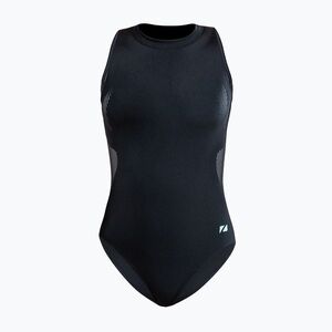Női egyrészes fürdőruha ZONE3 High Neck Costume black (High Neck Costume SW26WH101) kép