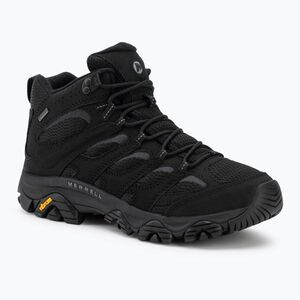 Férfi túrabakancs Merrell Moab 3 Synthetic Mid triple black (Moab 3 Synthetic Mid J500249) kép