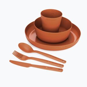 Túrakészlet edényekből Sea To Summit Camp Dinnerware Set 6 burnt orange (Camp Dinnerware Set STS054304/BO/6) kép